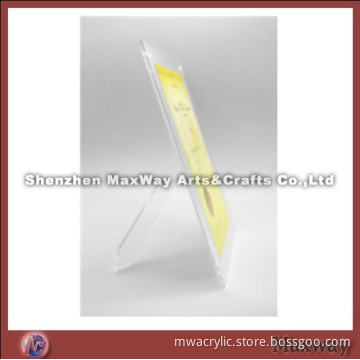 10"*8" Acrylic Block Photo Frame with Stand